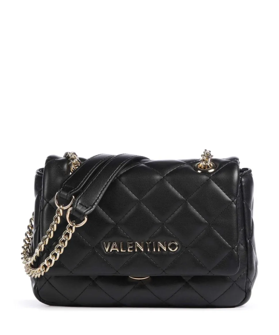 Ocarina Schultertasche Lederimitat schwarz