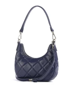 Ocarina Schultertasche Lederimitat dunkelblau