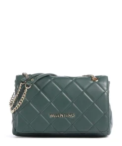 Ocarina Schultertasche Lederimitat dunkelgrün