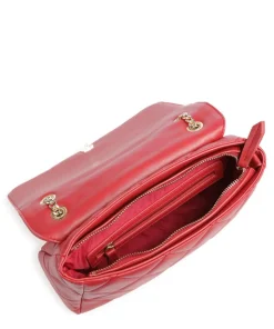 Ocarina Schultertasche Lederimitat rot