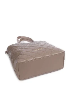 Ocarina Shopper Lederimitat taupe