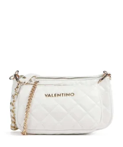 Ocarina Umhängetasche Lederimitat weiß