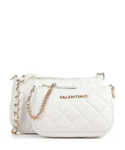 Ocarina Umhängetasche Lederimitat weiß