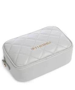 Ocarina Umhängetasche Lederimitat hellgrau