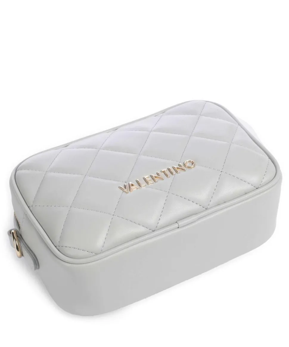 Ocarina Umhängetasche Lederimitat hellgrau