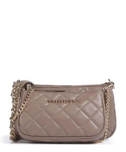 Ocarina Umhängetasche Lederimitat taupe