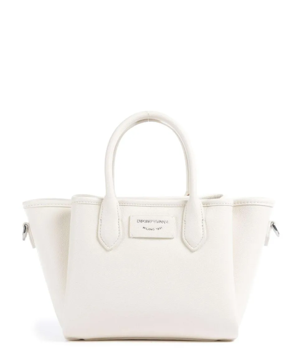 Odette Handtasche Lederimitat creme