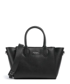 Odette Handtasche Lederimitat schwarz