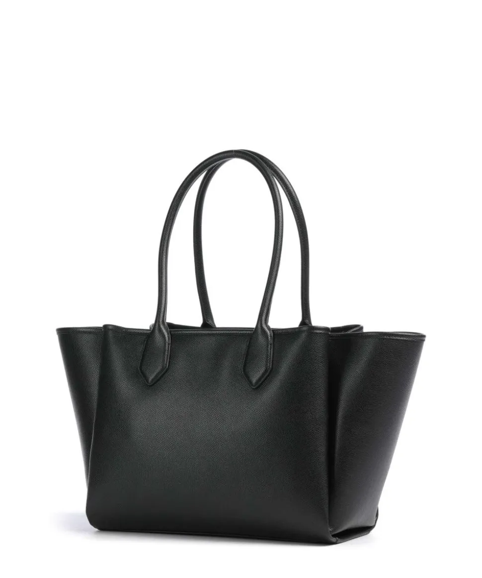 Odette Shopper Lederimitat schwarz