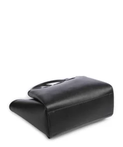 Odette Shopper Lederimitat schwarz
