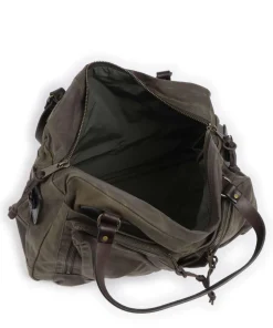 Oil Finish Tin Cloth 24HR Duffle Weekender khaki 50 cm