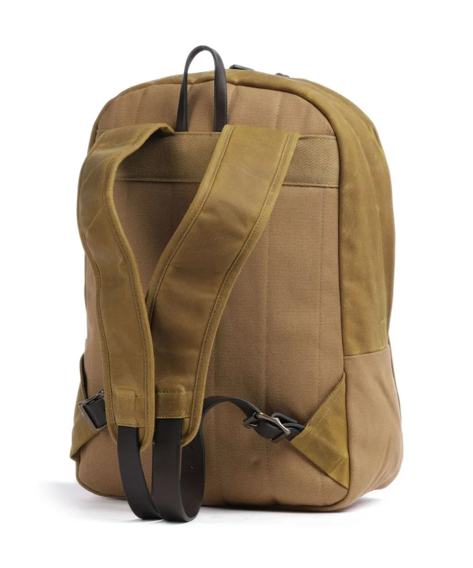 Oil Finish Tin Cloth Journeyman Rucksack 15″ Baumwolle tan