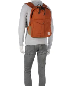 Oil Finish Tin Cloth Journeyman Rucksack 15″ Baumwolle terrakotta