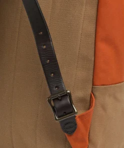 Oil Finish Tin Cloth Journeyman Rucksack 15″ Baumwolle terrakotta