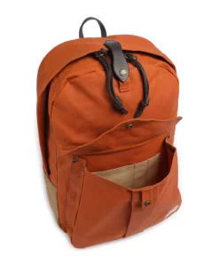 Oil Finish Tin Cloth Journeyman Rucksack 15″ Baumwolle terrakotta