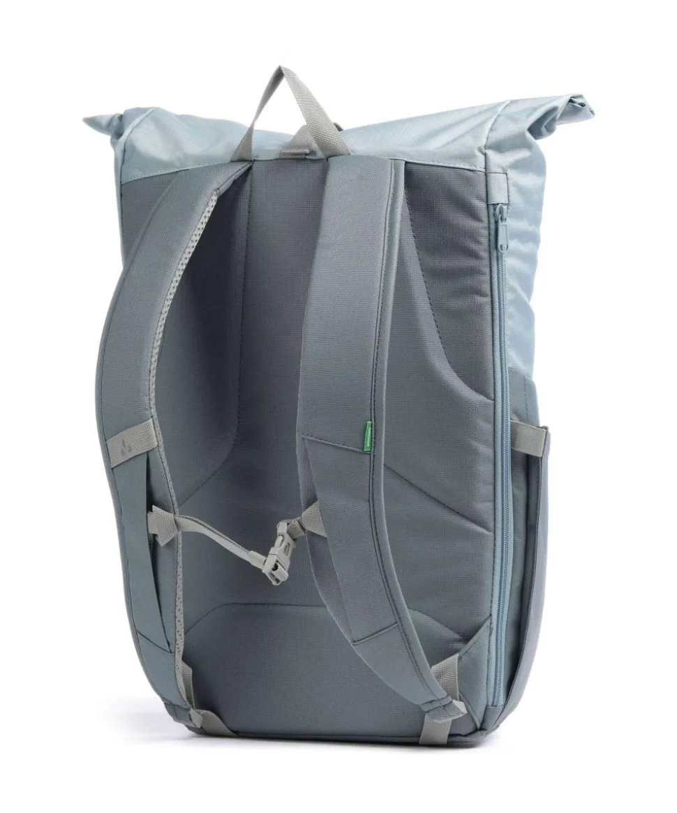 Okab ll Rolltop Rucksack 13″ recyceltes Polyester blaugrau