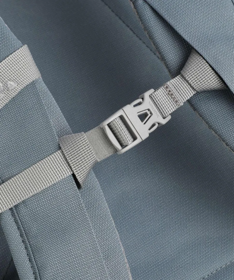 Okab ll Rolltop Rucksack 13″ recyceltes Polyester blaugrau