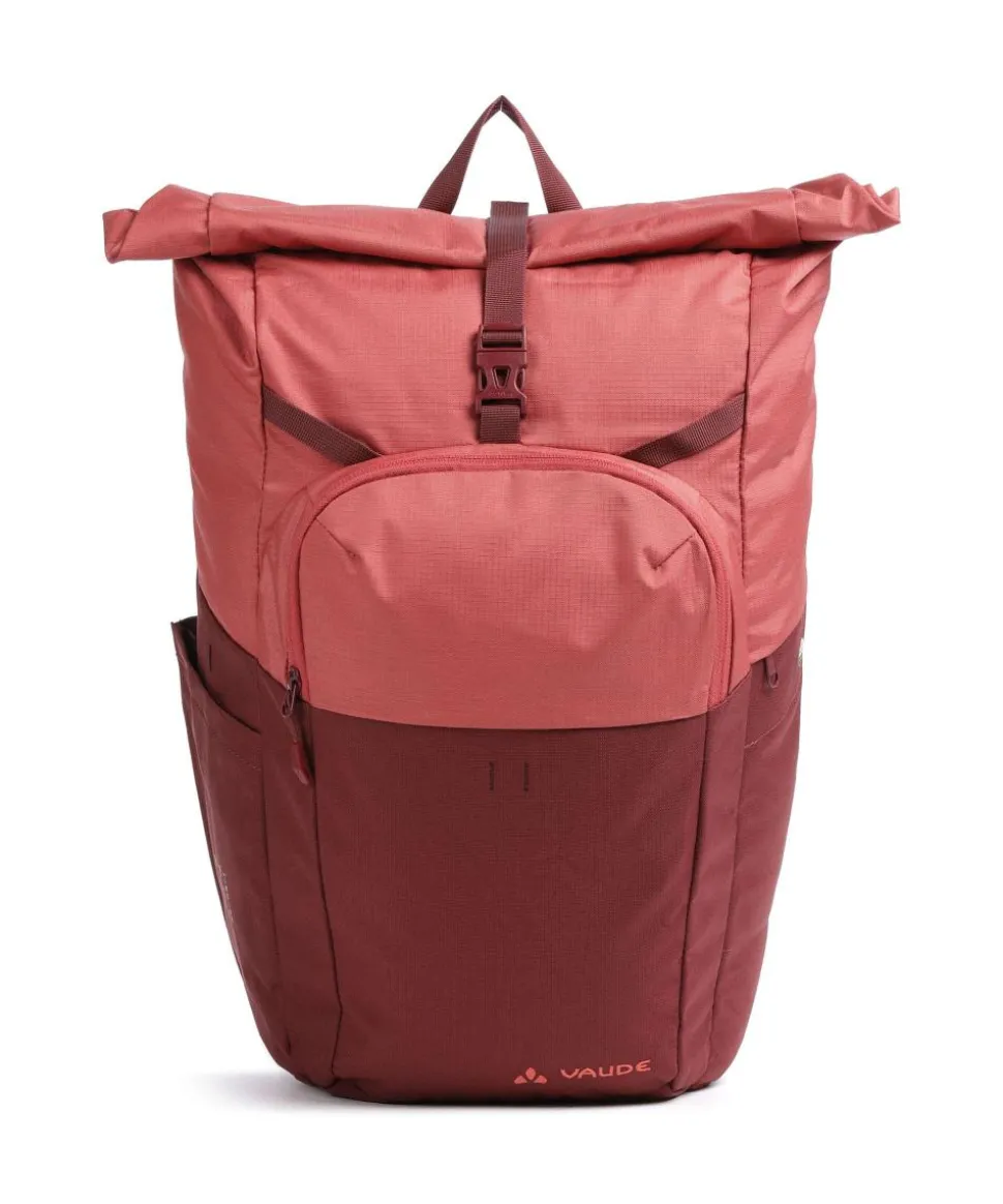 Okab ll Rolltop Rucksack 13″ recyceltes Polyester rot