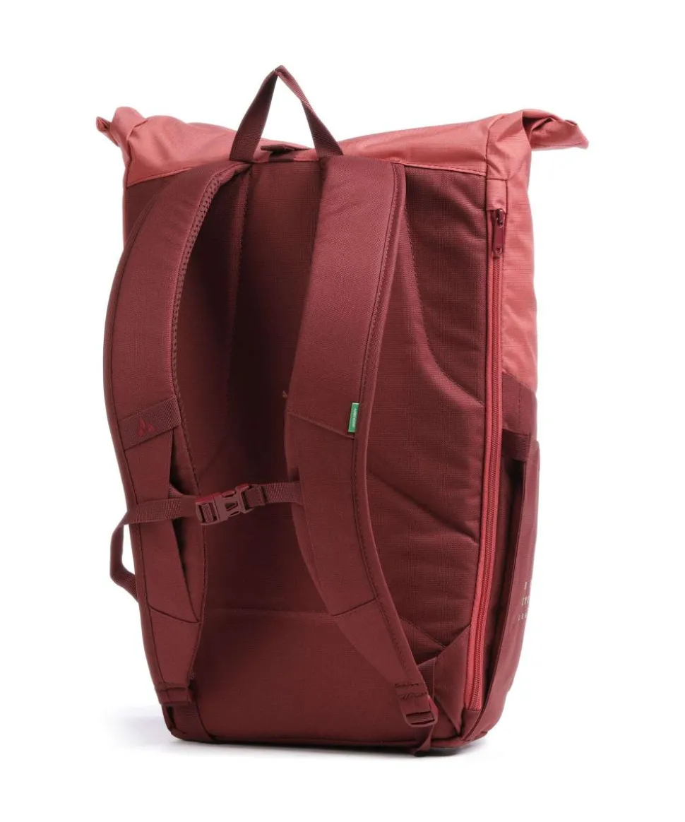 Okab ll Rolltop Rucksack 13″ recyceltes Polyester rot