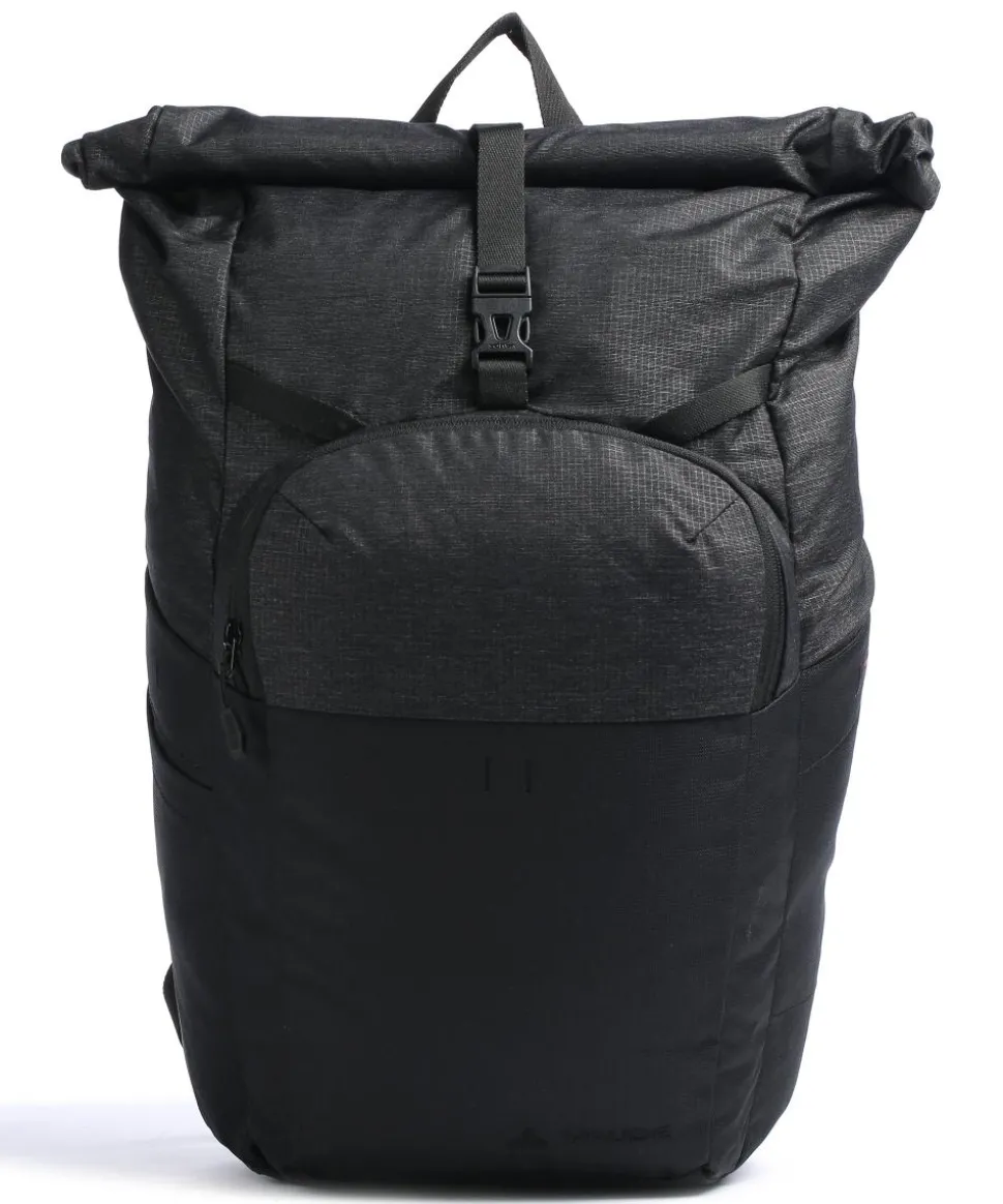 Okab Rolltop Rucksack 13″ Polyester, recyceltes Polyester schwarz