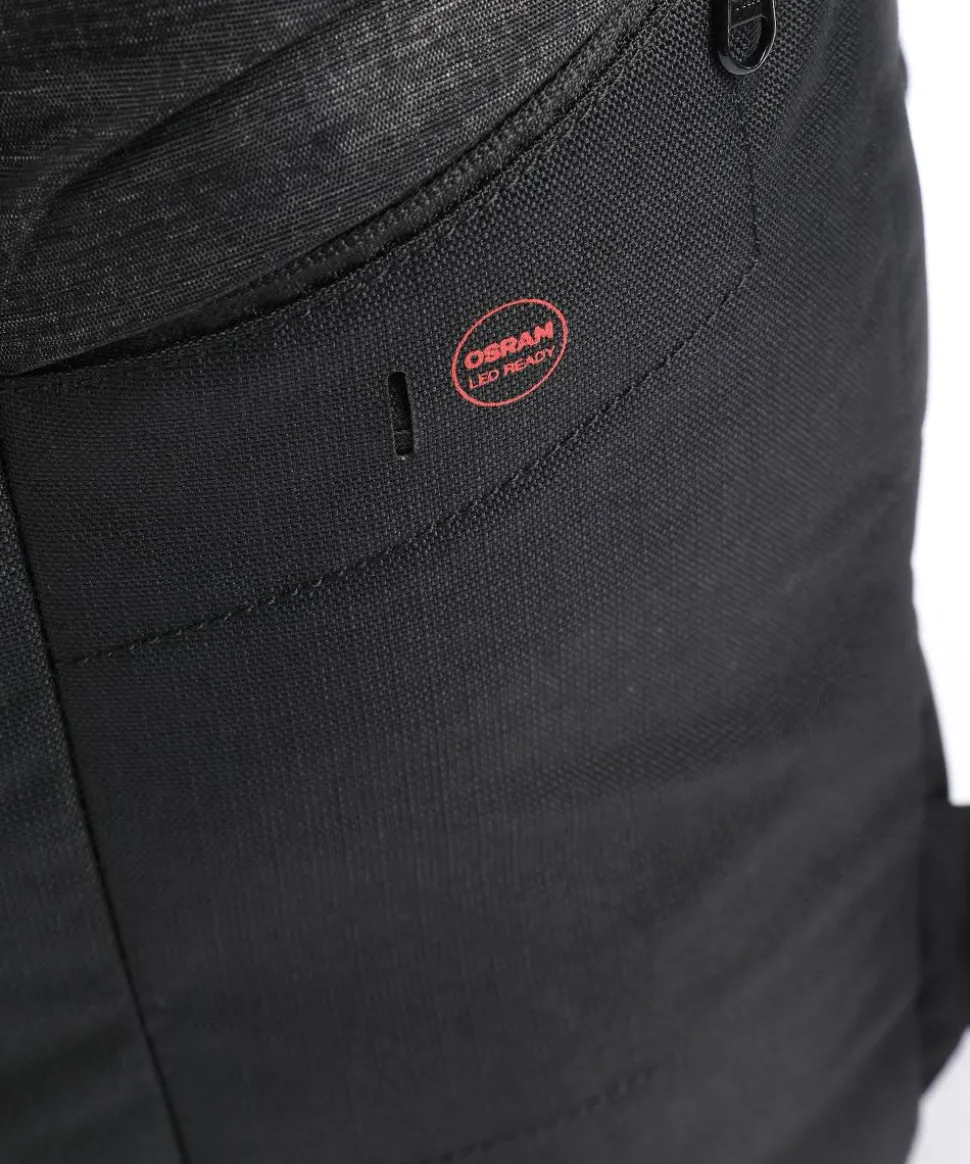 Okab Rolltop Rucksack 13″ Polyester, recyceltes Polyester schwarz