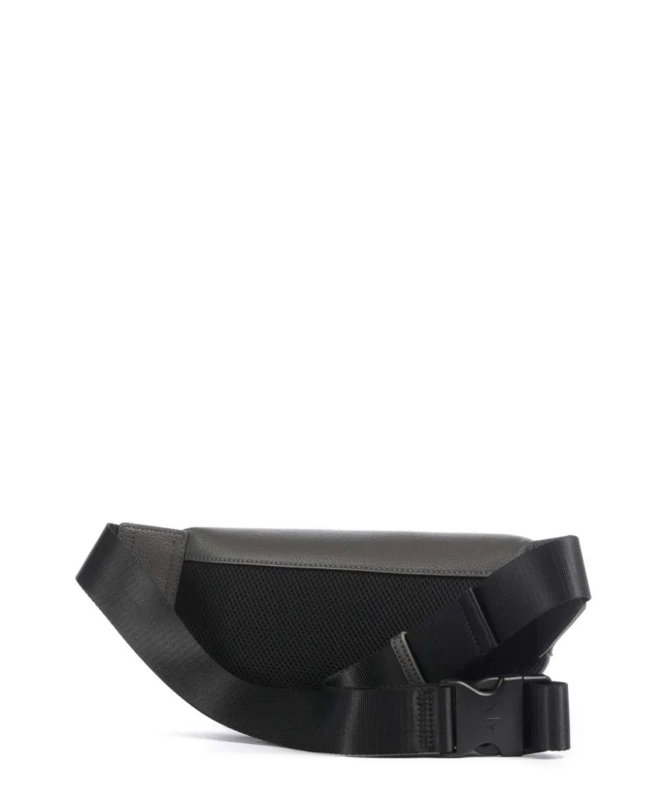 Okinawa Gürteltasche Lederimitat dunkelgrau