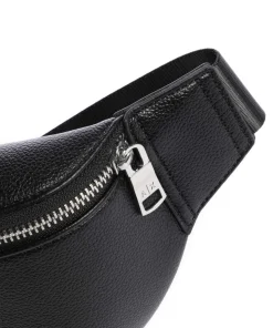 Okinawa Gürteltasche Lederimitat schwarz