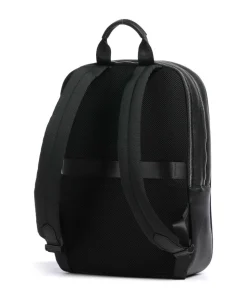 Okinawa Rucksack Lederimitat schwarz