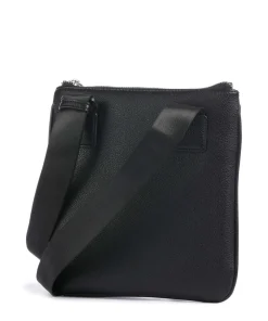 Okinawa Umhängetasche Lederimitat schwarz
