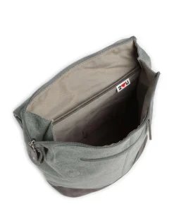 Olli OR13 Rucksack Lederimitat, Polyester graugrün