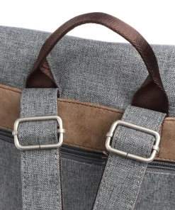 Olli OR13 Rucksack Lederimitat, Polyester grau