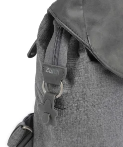 Olli OR8 Rucksack Polyester, Lederimitat grau