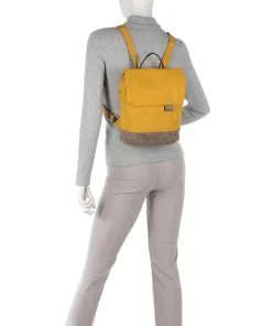 Olli OR80 Rucksack Polyester, Lederimitat gelb