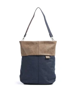 Olli OR12 Rucksack-Tasche Polyester, Lederimitat dunkelblau