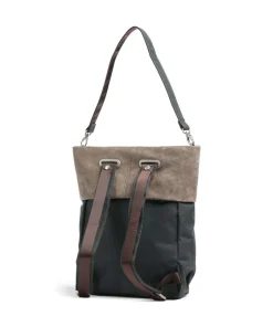 Olli OR12 Rucksack-Tasche Polyester, Lederimitat dunkelgrün