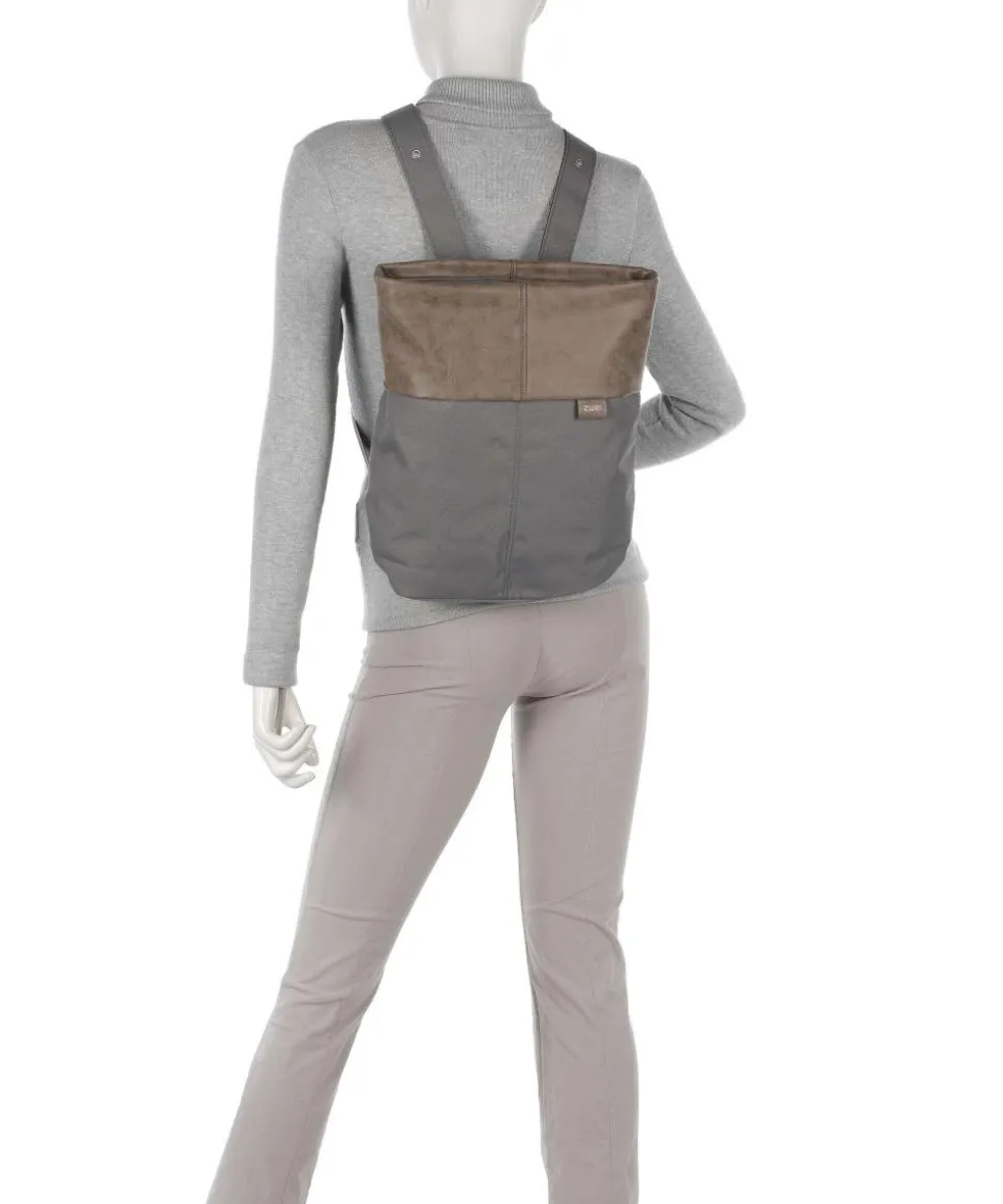 Olli OR12 Rucksack-Tasche Polyester, Lederimitat grau