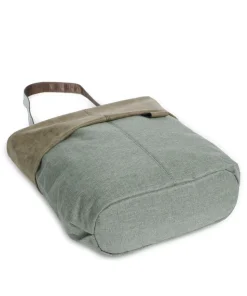 Olli OT12 Beuteltasche Polyester, Lederimitat graugrün