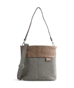 Olli OT8 Schultertasche Polyester, Lederimitat taupe