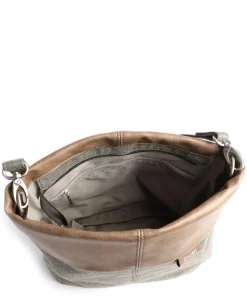 Olli OT8 Schultertasche Polyester, Lederimitat taupe