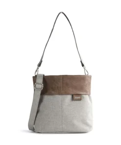 Olli OT8 Schultertasche Polyester, Lederimitat beige