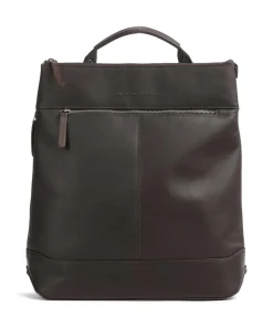 Omaha Rucksack-Tasche 13″ Rindsleder dunkelbraun