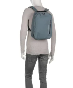 Ongoing Rucksack 14″ recyceltes Nylon blaugrau