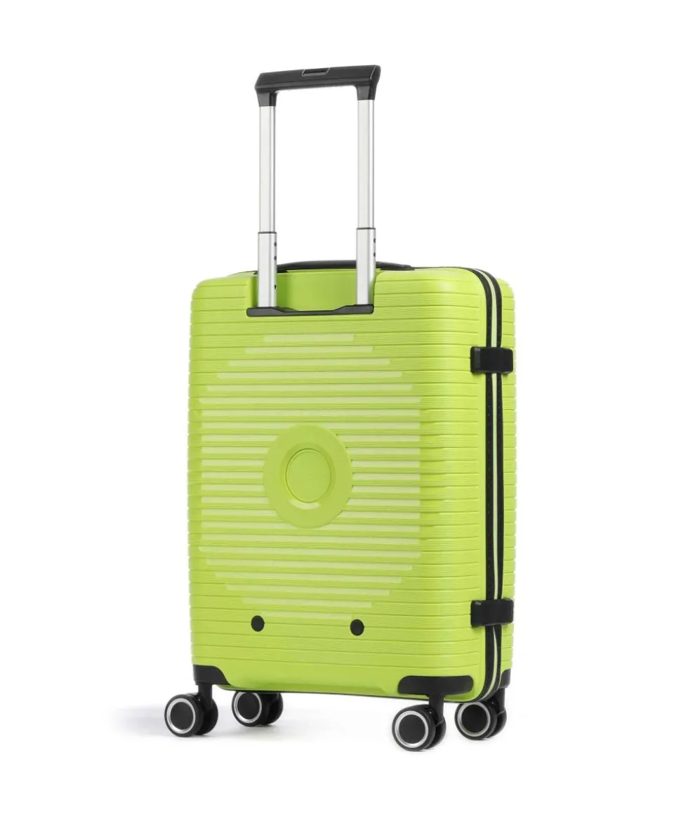 Orbita 4-Rollen Trolley gelbgrün 55 cm