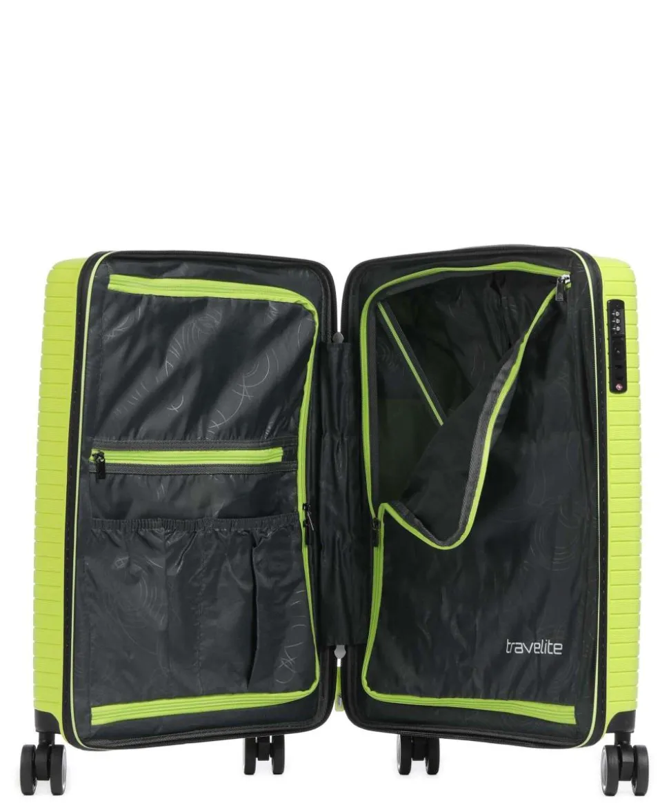 Orbita 4-Rollen Trolley gelbgrün 55 cm