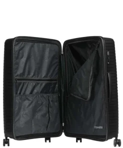 Orbita 4-Rollen Trolley schwarz 77 cm