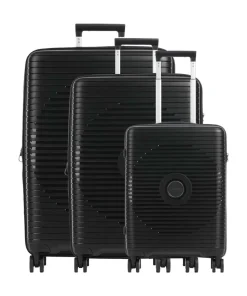 Orbita 4-Rollen Trolley Set schwarz 3-tlg.