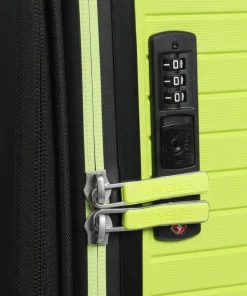 Orbita 4-Rollen Trolley Set gelbgrün 3-tlg.