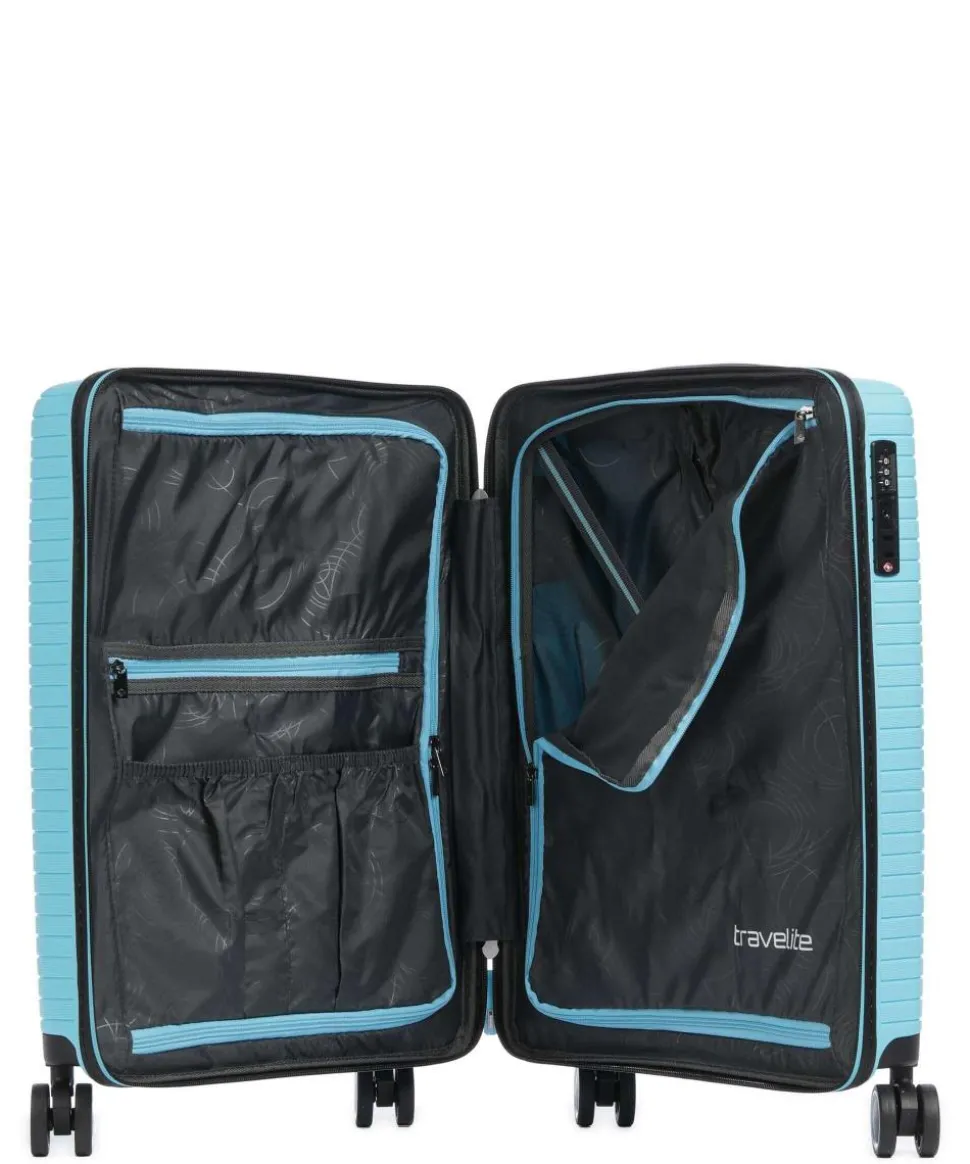 Orbita 4-Rollen Trolley türkis 55 cm