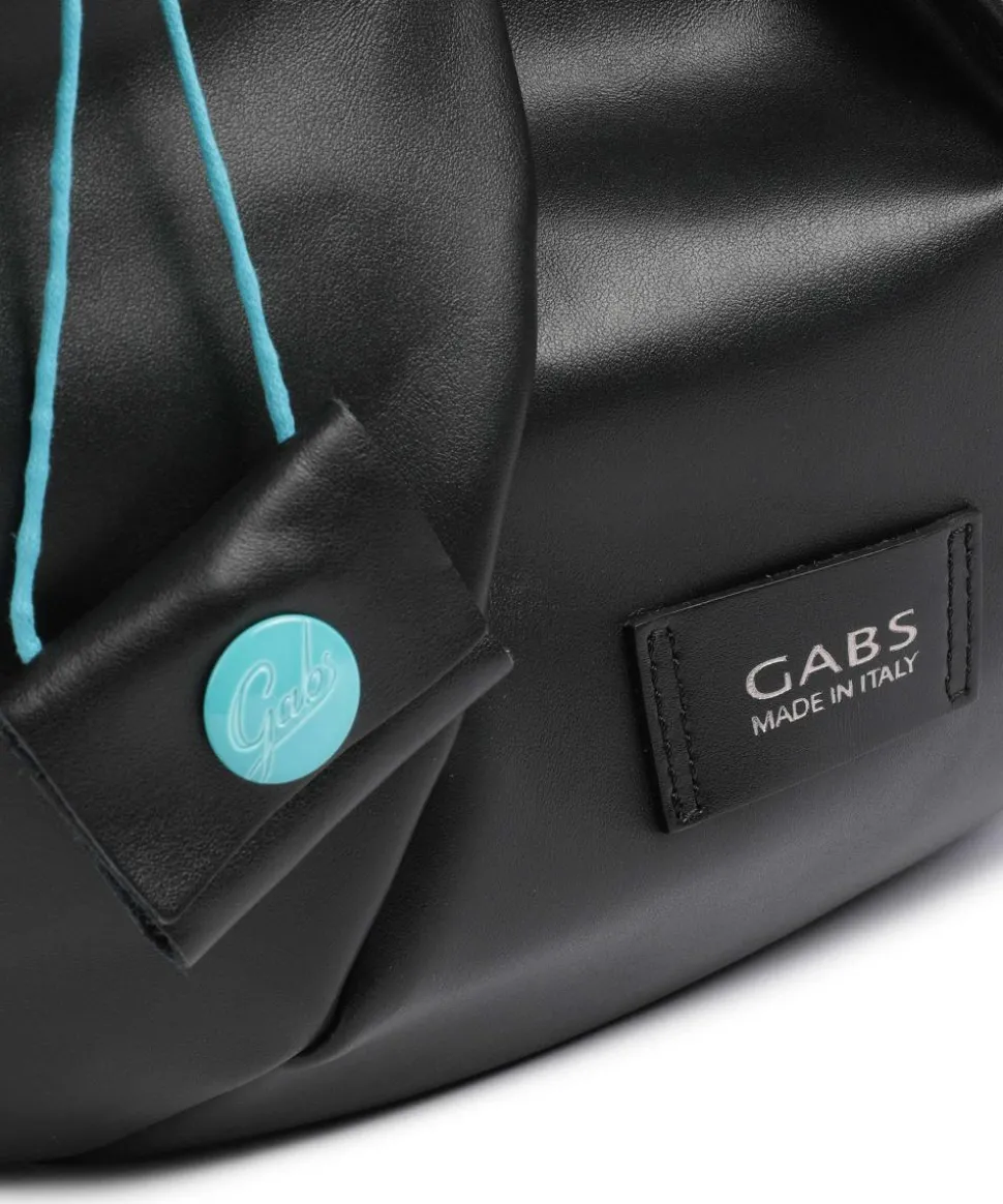 Oregon Magnon Beuteltasche fein genarbtes Kalbsleder schwarz