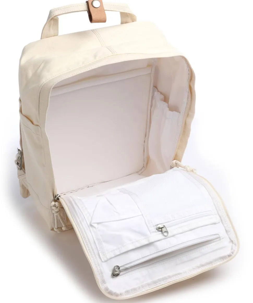 Organic Cotton Macaroon Rucksack 14″ Bio-Baumwolle beige